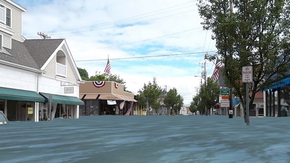 Sea Level Rise Modeling, South Shore Communities, MA