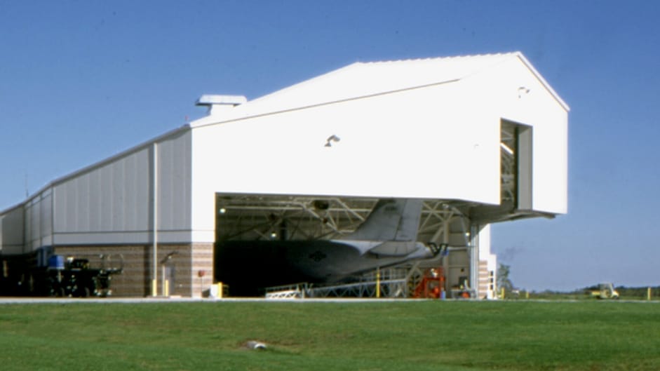 Sustainable Design KC-135 Aircraft Hangar