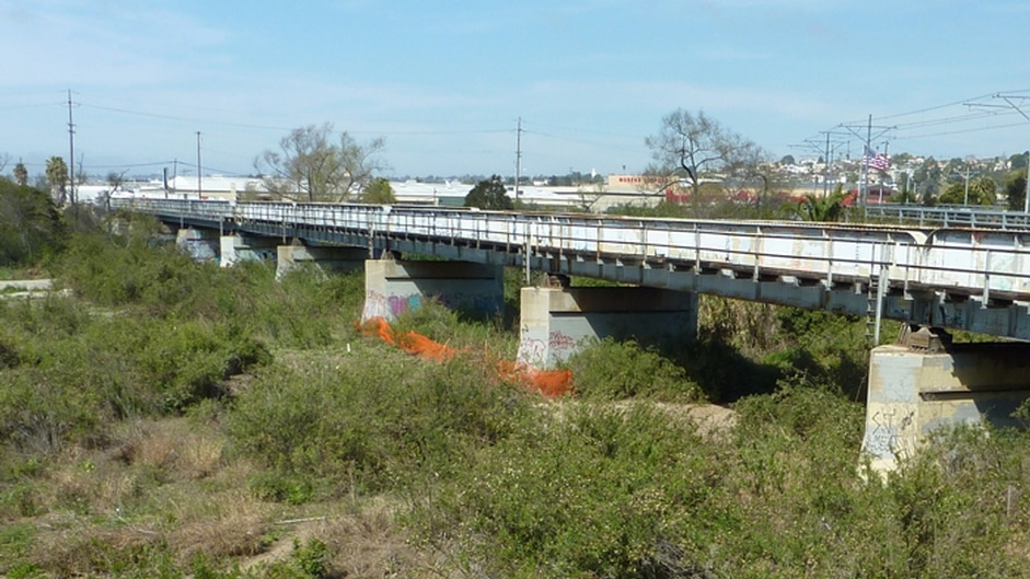 San Diego River Bridge Double Track