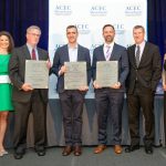 Kleinfelder's PL6 Project Team Receiving ACEC MA Award