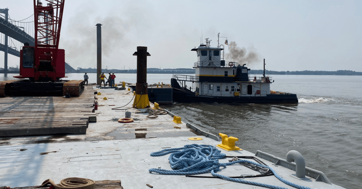 Delware Memorial Bridge Ship Collision Protection System