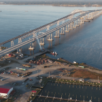 Aerial photo of Nice-Middleton Bridge, Courtesy of MDTA Flickr