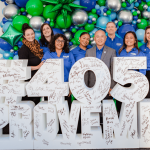 I-405 Improvements Project Completion - Staff Celebrating