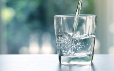 Stock Image of Water Glass