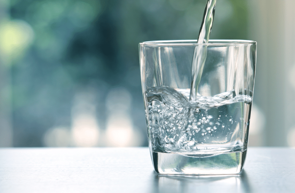 Stock Image of Water Glass