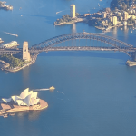 Aerial view of Australia