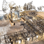 3D scans of an electrical substation enabled accurate as-built documentation, supporting efficient planning and execution of upgrade projects