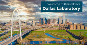 Dallas laboratory video thumbnail with skyline
