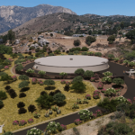 3D Rendering of the Future Blossom Valley Reservoir. Photo courtesy of Padre Dam Municipal Water District.