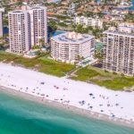 Aerial View of Marco Island, A popular Tourist Town in Florida