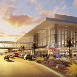 Rendering of the new San Diego International Airport Terminal 1, courtesy of Gensler