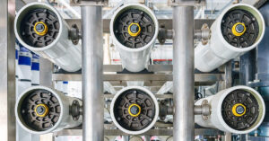 reverse osmosis system filters and pipes