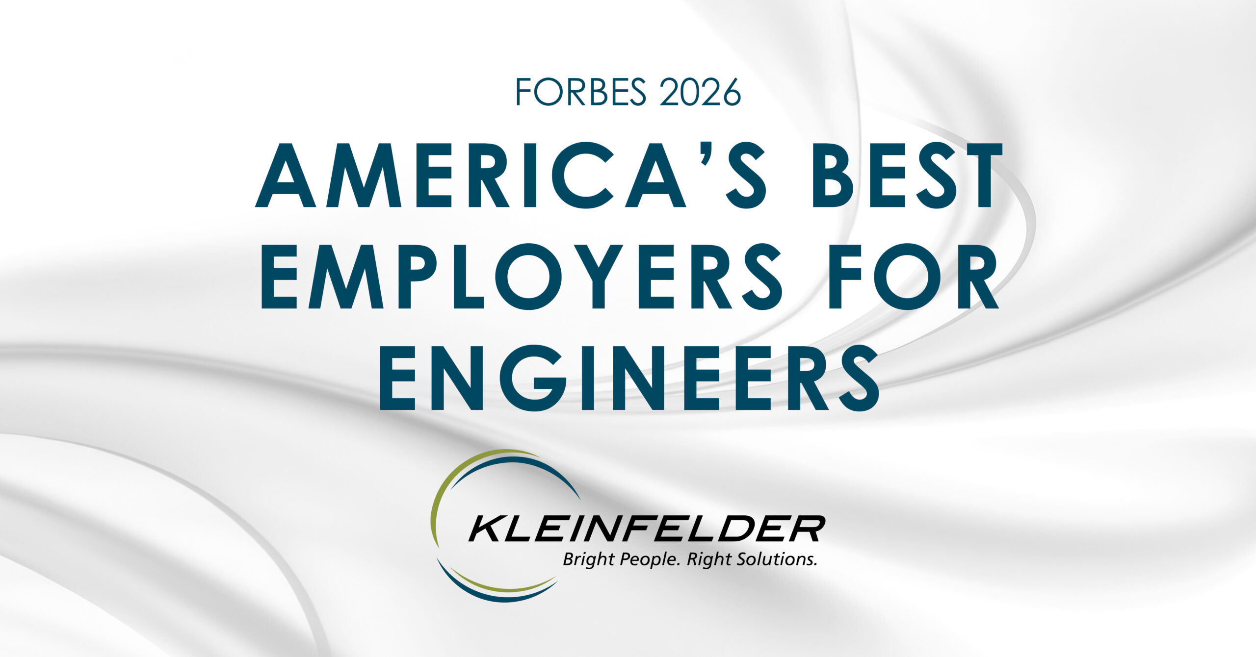 Kleinfelder Forbes 2026 America's Best Employers for Engineers