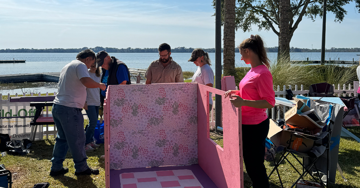 Kleinfelder’s Mount Dora, FL office joins Habitat for Humanity’s Jingle Build-Off to support families in need